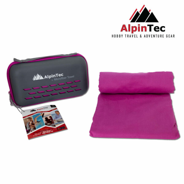 AlpinTecMicroFiberTowelPurple