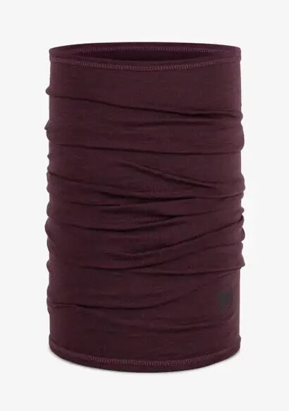 Merino Lightweight Neckwear Solid Garnet