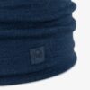 Buff Merino Heavyweight Neck Warmer Solid Night Blue 4