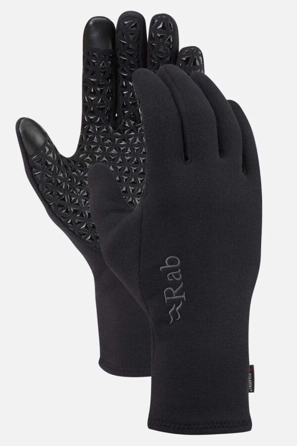 power stretch contact grip gloves