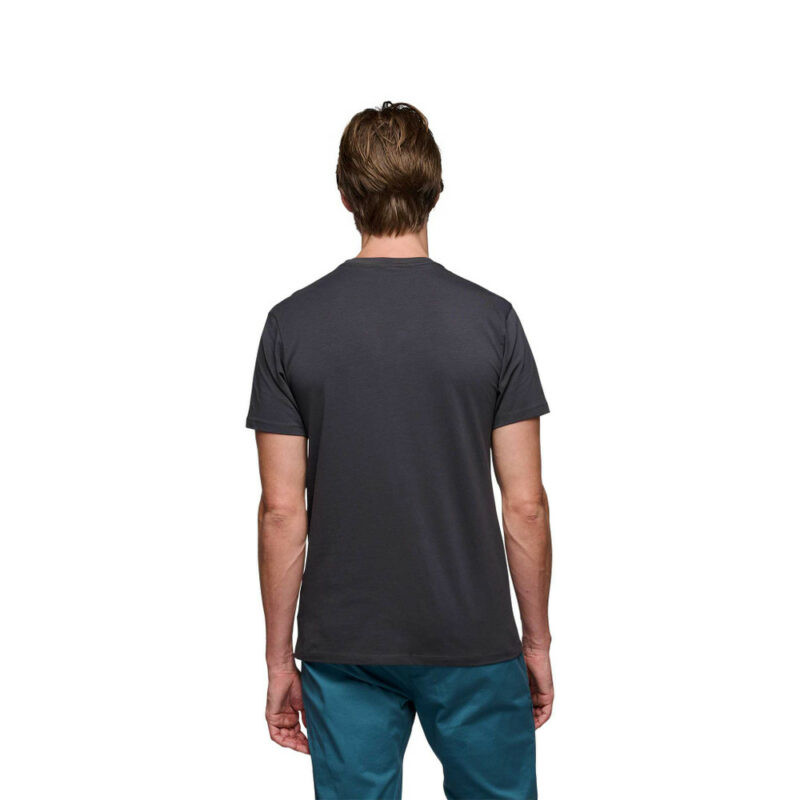 Black Diamond Men's Chalked Up 2.0 Tee Αντρικό T-shirt Regular Fit Charcoal - Εικόνα 4