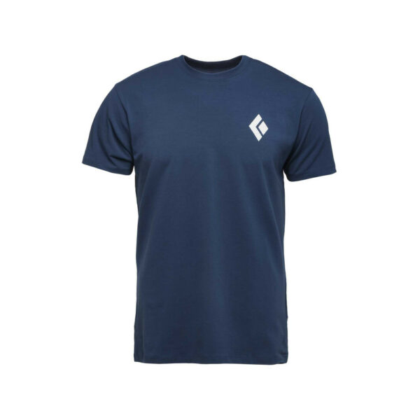 Black Diamond Equipment For Alpinist Κοντομάνικο Ανδρικό Μπλουζάκι Regular Fit Indigo