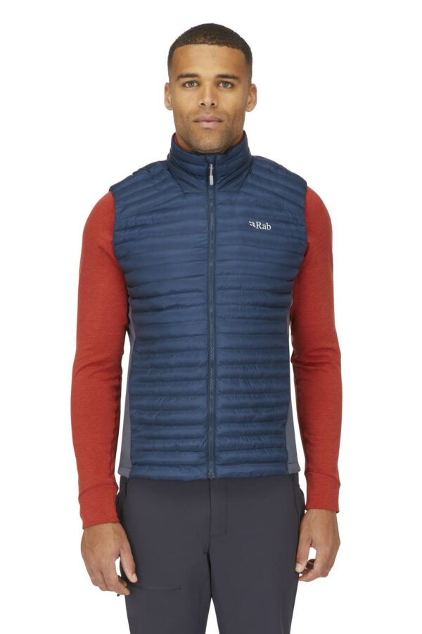 Cirrus Flex 2 0 Vest TempestBlue QIO 76 TMB Model Front Crop