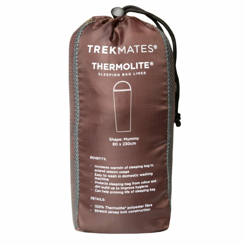 TM-007335 Thermolite sleeping bag liner TM-01345 Chipotle-7954