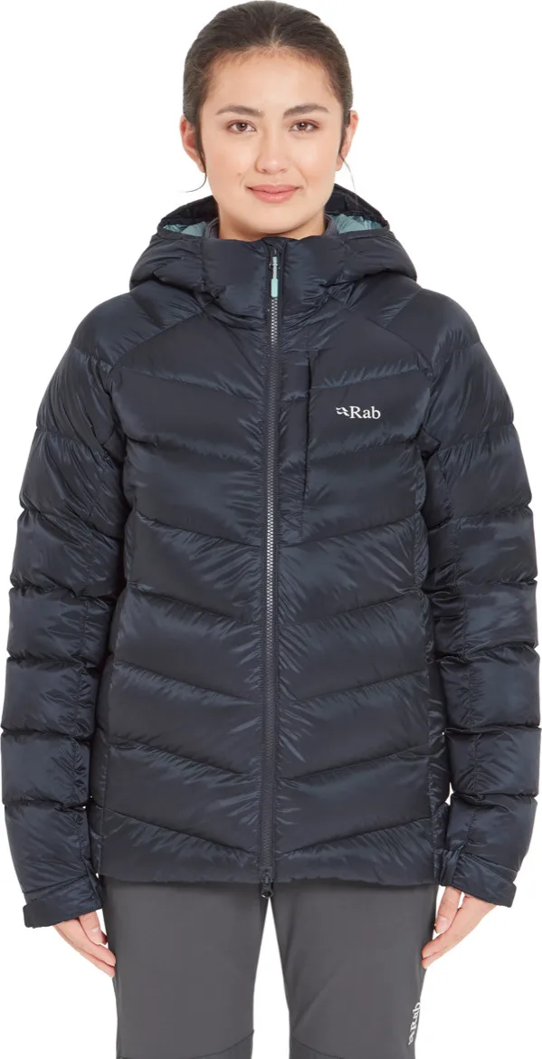 Womens Glaceon Pro Jacket Beluga QDE 69 BEL Model Crop Front-b1d26eb6b1
