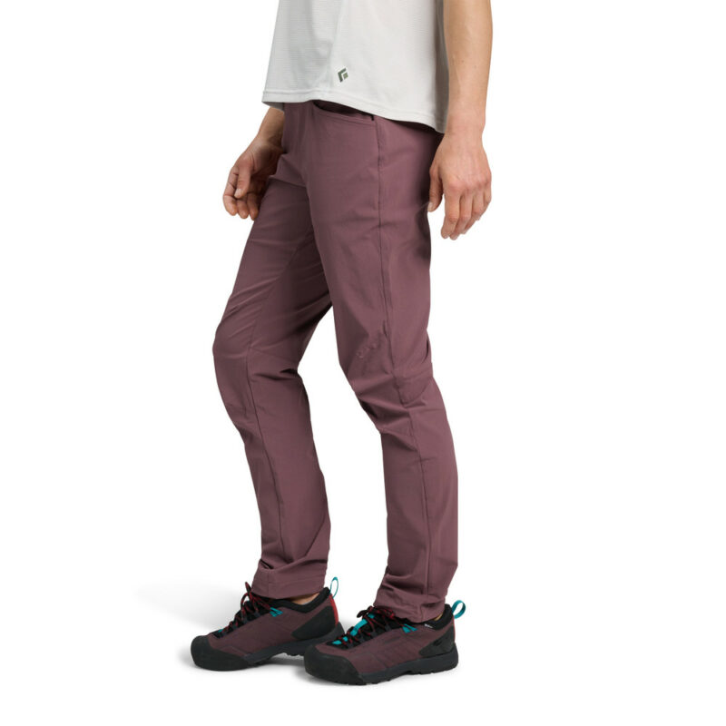 Black Diamond Women's Alpine Light Pants Γυναικείο Συνθετικό Καλοκαιρινό Παντελόνι Regular Fit Fig - Image 3