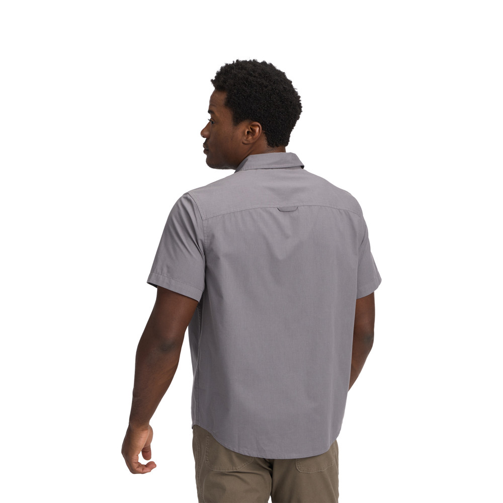 Black Diamond Wingate Short Sleeve Shirt Αντρικό Κοντομάνικο Πουκάμισο Regular Fit Steel Grey - Εικόνα 4