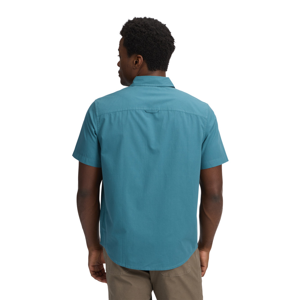 Black Diamond Wingate Short Sleeve Shirt Αντρικό Κοντομάνικο Πουκάμισο Regular Fit Creek Blue - Image 4