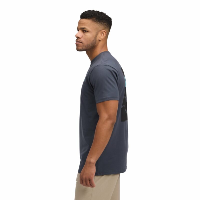 Black Diamond Mountainscape Short Sleeve Tee Αντρικό T-shirt Regular Fit Charcoal - Εικόνα 5