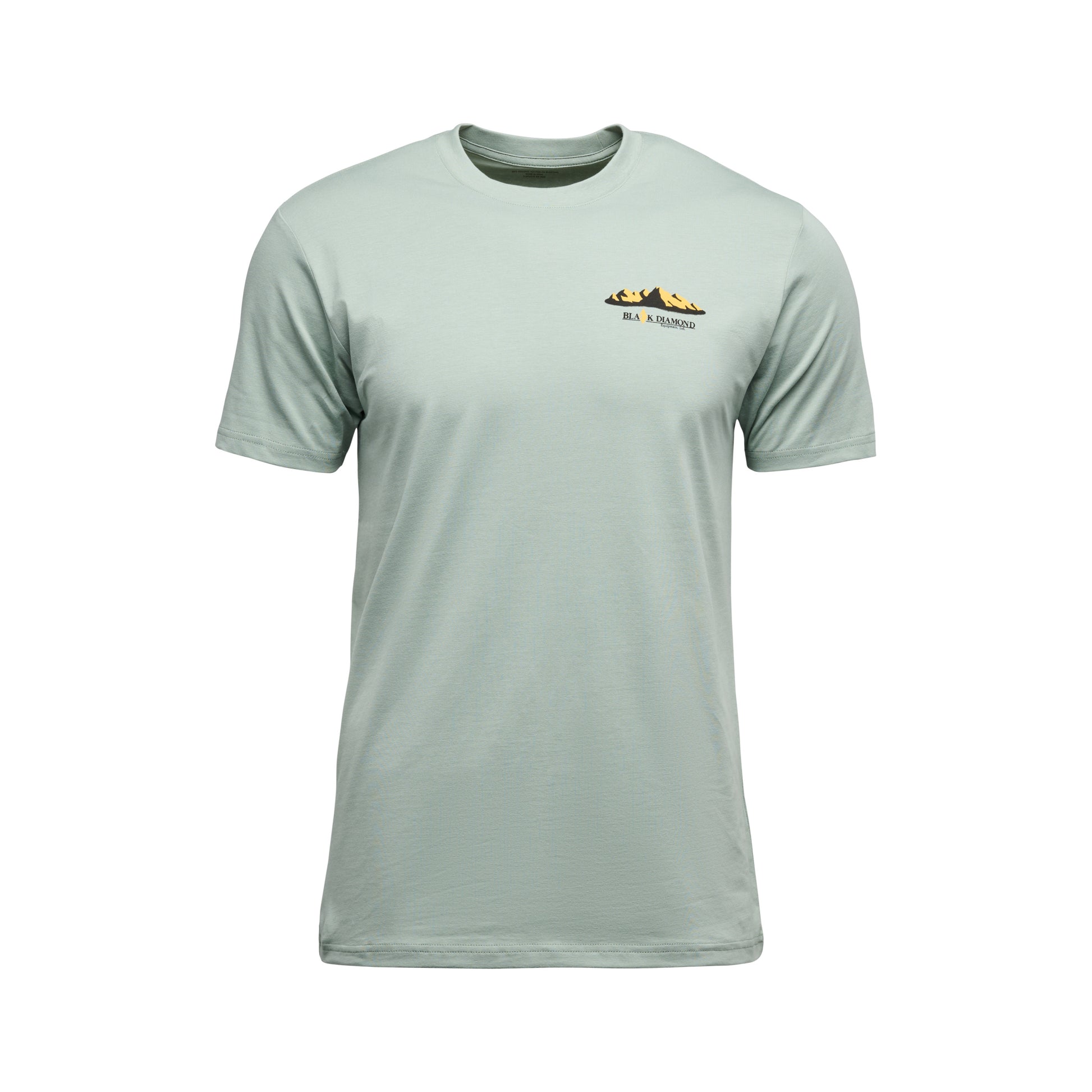 Black Diamond Mountainscape Short Sleeve Tee Αντρικό T-shirt Regular Fit Agave