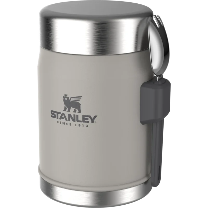Stanley Legendary Food Jar + Spork 0.4L Δοχείο Φαγητού Με Κουτάλι Ash - Εικόνα 2
