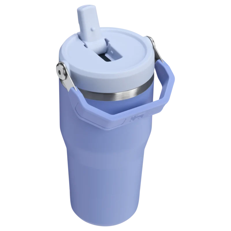 Stanley Ice Flow Flip Straw Tumbler 0.6L Ποτήρι Θερμός Hydrangea - Image 2