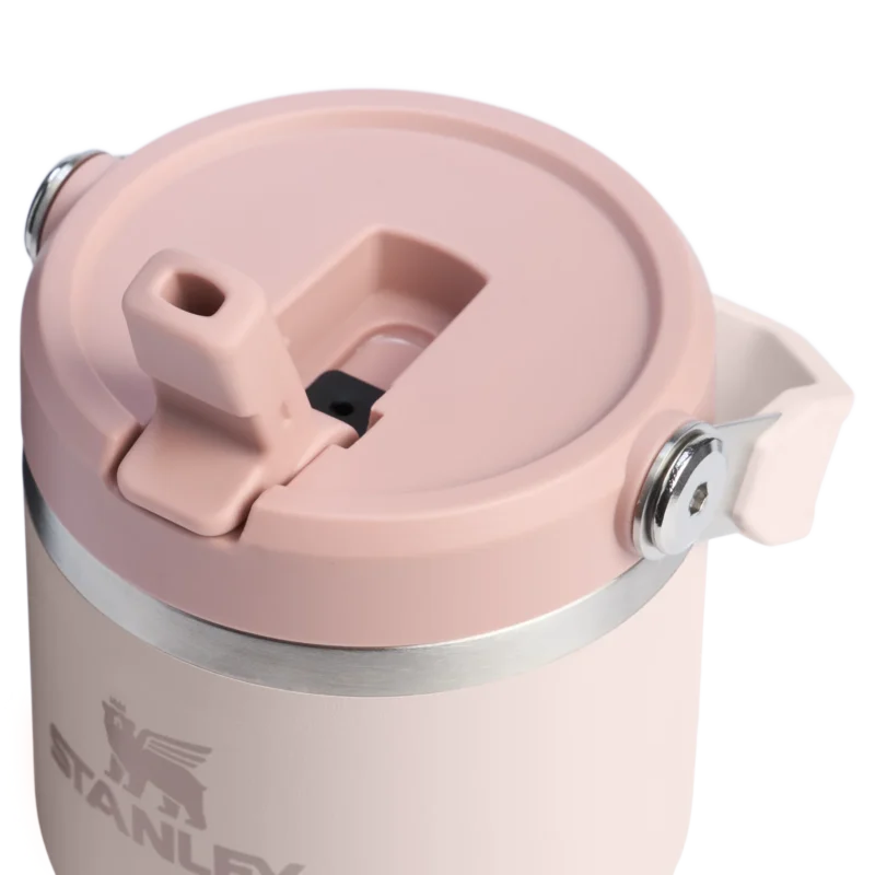 Stanley Ice Flow Flip Straw Tumbler 0.6L Ποτήρι Θερμός Rose Quartz - Image 3