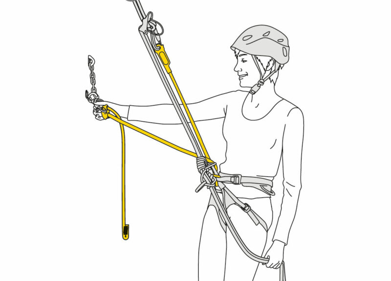 Petzl Dual Connect Adjust Ρυθμιστής Θέσης 2 Σημείων - Image 3