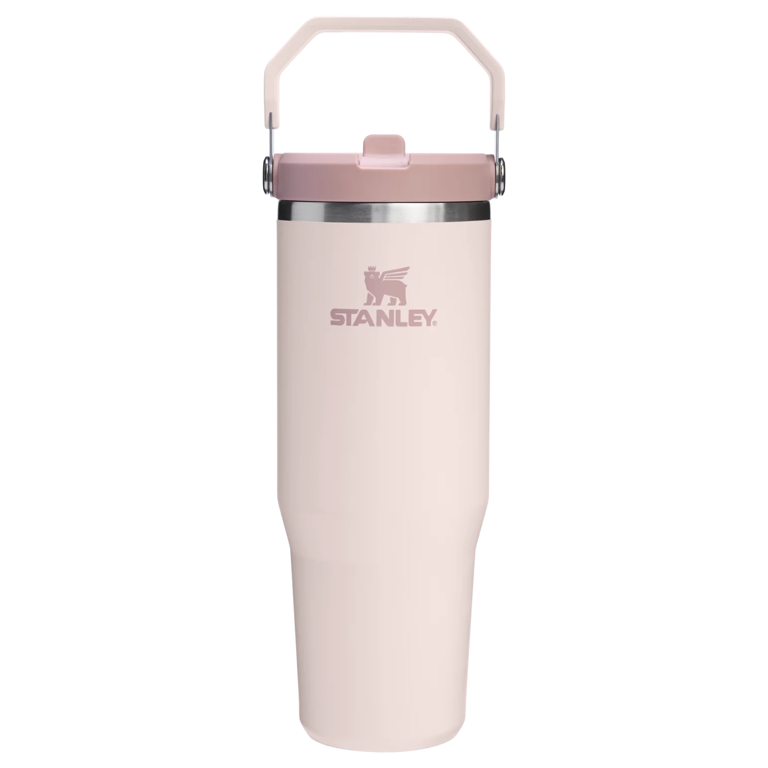 Stanley Ice Flow Flip Straw Tumbler 0.89L Ποτήρι Θερμός Rose Quartz