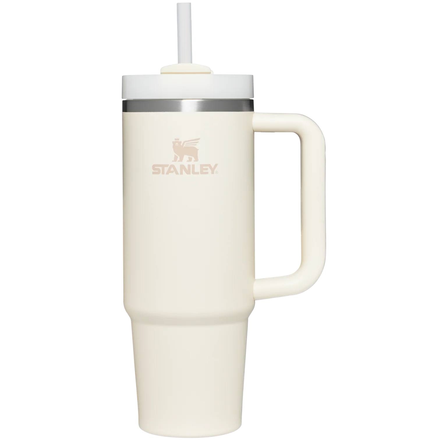 Stanley Quencher Flow State Tumbler 0.88L Ποτήρι Θερμός Cream