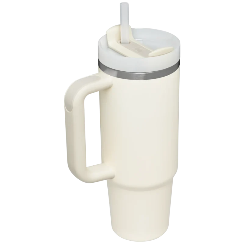Stanley Quencher Flow State Tumbler 0.88L Ποτήρι Θερμός Cream - Image 2