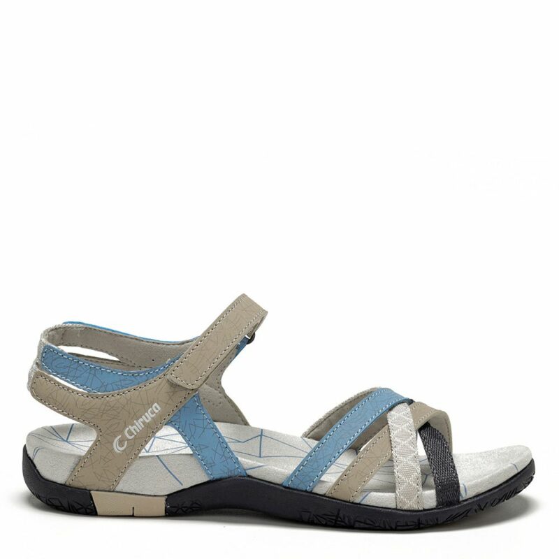 Chiruca Malibu Γυναικεία Σανδάλια Beige/Azul - Image 5