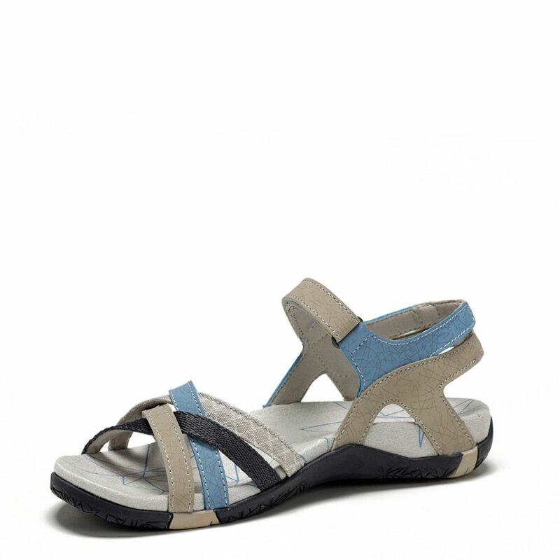 Chiruca Malibu Γυναικεία Σανδάλια Beige/Azul - Image 2