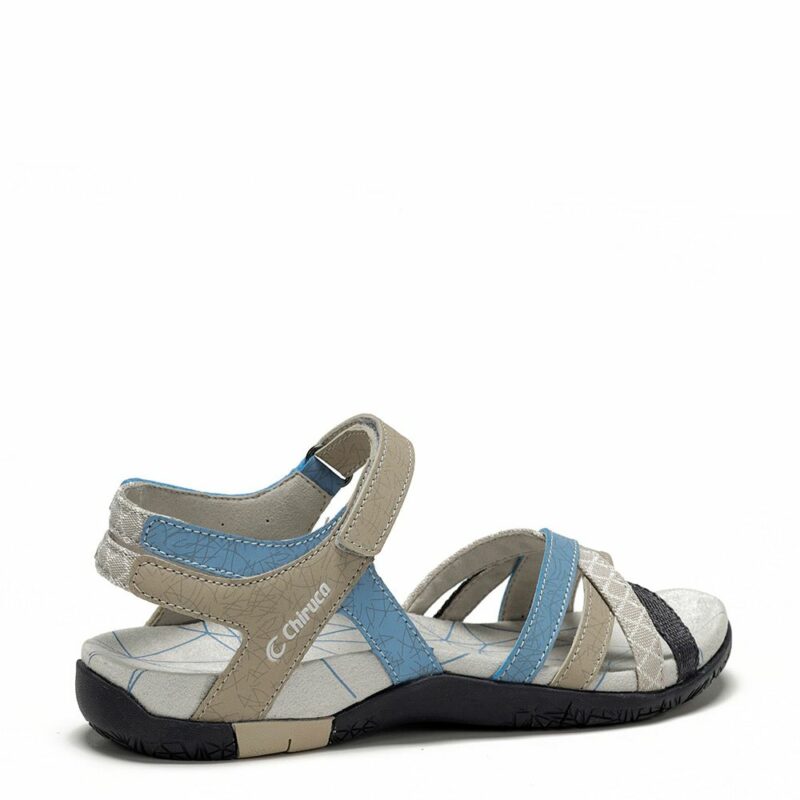 Chiruca Malibu Γυναικεία Σανδάλια Beige/Azul - Image 4