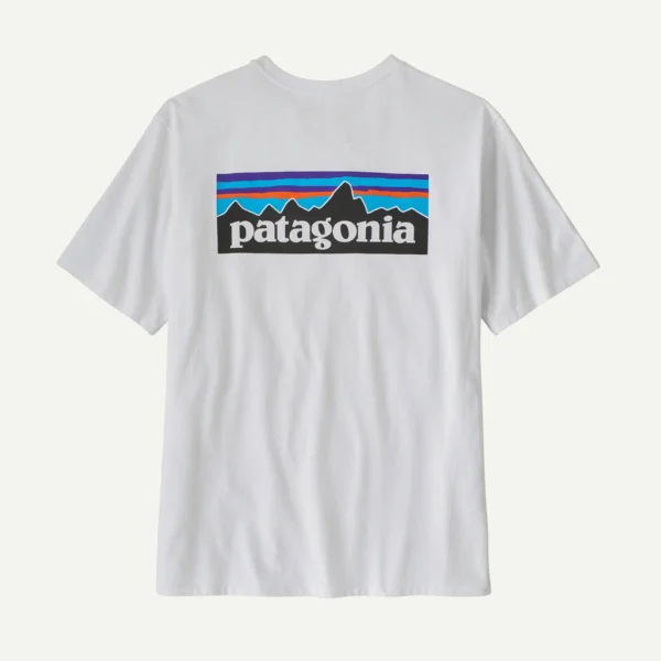 Patagonia Αντρικό Συνθετικό T-shirt Regular White