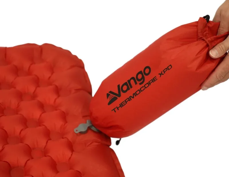 Vango Thermocore XPD Standard Μονό Υπόστρωμα Με Μόνωση Πάχους 5cm Rocket Red - Image 7