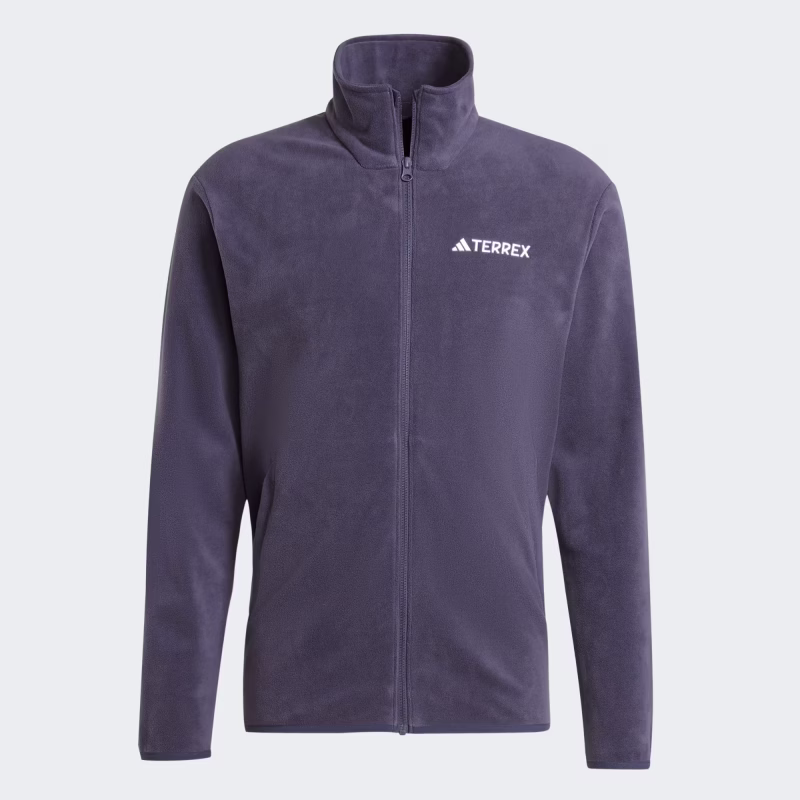 Terrex Multi Essentials Full Zip Ανδρική Συνθετική Fleece Ζακέτα Shadow Navy