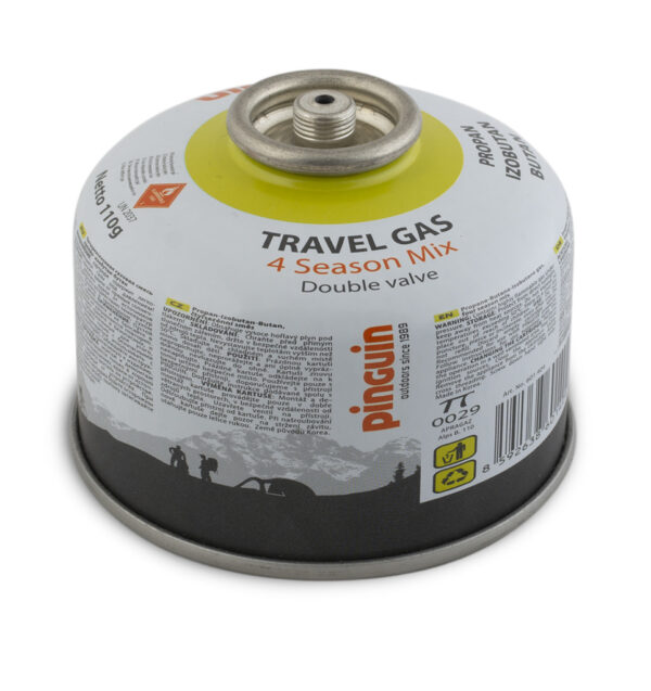 Pinguin Travel Gas 230g Φιάλη Αερίου Βιδωτή