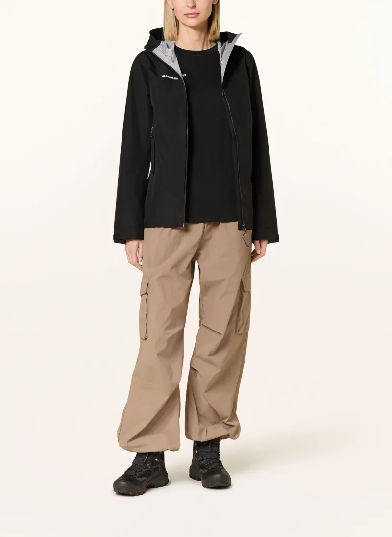 Mammut Crater Light HS GORE-TEX® Jacket Γυναικεία Αδιάβροχη Μεμβράνη Regular Fit Black - Image 2