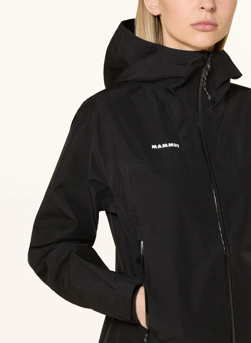 Mammut Crater Light HS GORE-TEX® Jacket Γυναικεία Αδιάβροχη Μεμβράνη Regular Fit Black - Image 5