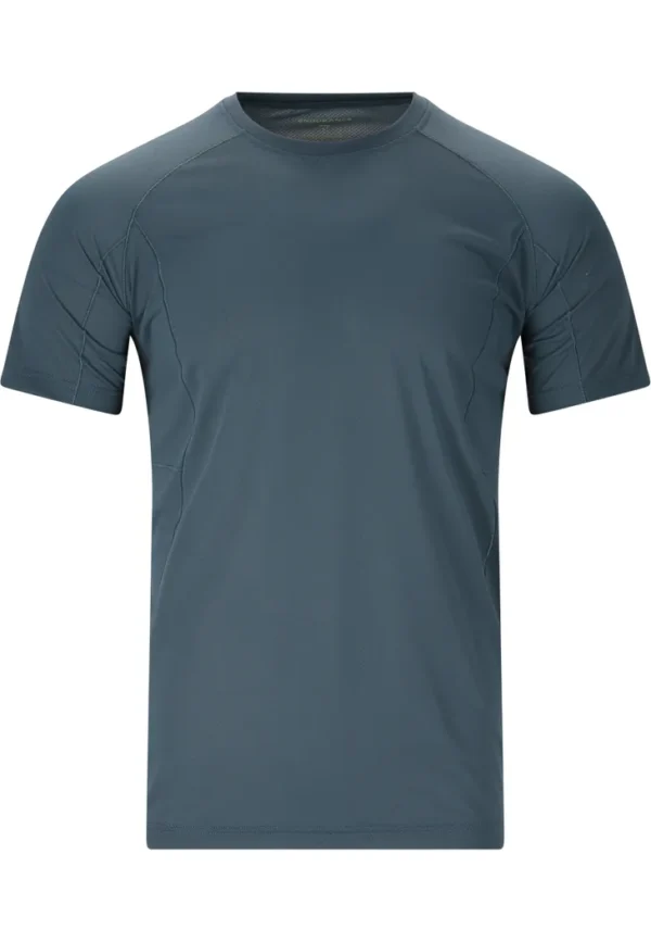 Endurance Abia T-Shirt Αντρικό Συνθετικό Κοντομάνικο Τεχνικό Μπλουζάκι Orion Blue