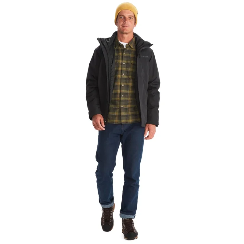Marmot Men's Ramble Component Jacket 3 in 1 Αντρικό Μπουφάν 3 σε 1 Regular Fit Black - Εικόνα 7