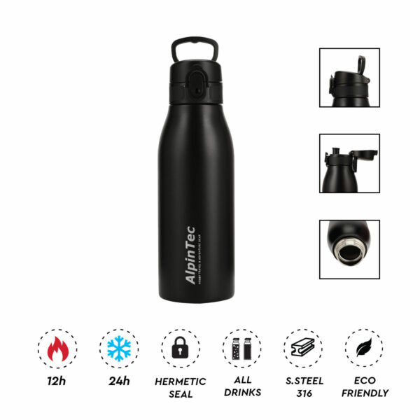 Alpin Tec Fellow 2 Print 600ml θερμός Black