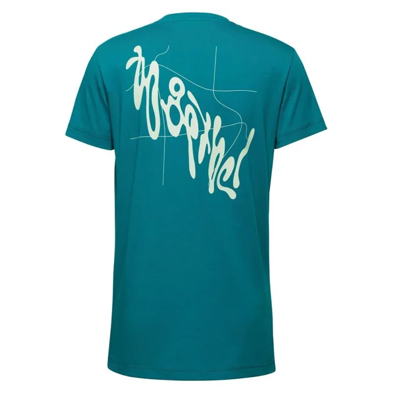 Mammut Massone Together Κοντομάνικο Ανδρικό Μπλουζάκι Regular Fit Deep Tea - Εικόνα 2