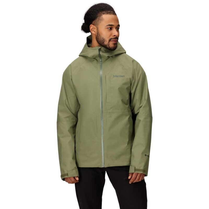 Marmot Men's Waypoint Gore-Tex Jacket Αντρικό Συνθετικό Αδιάβροχο Regular Fit Olive Grove - Εικόνα 3