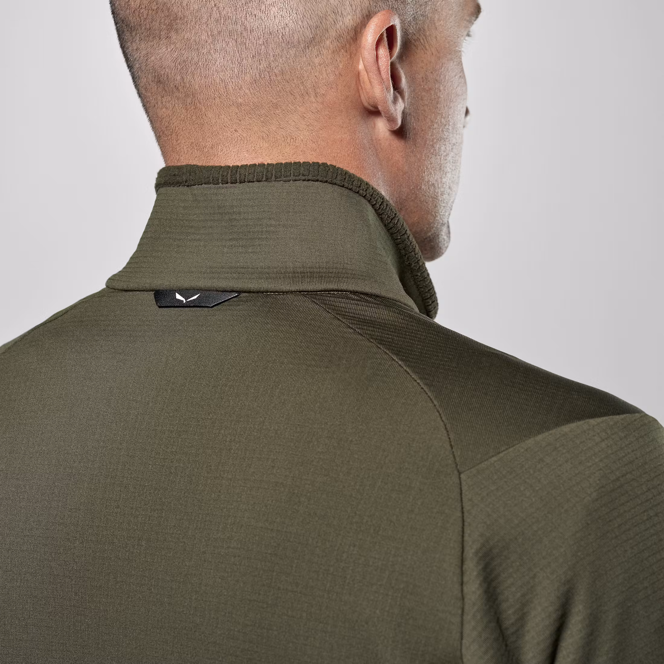 Salewa Puez Cammino Pl Jacket Αντρική Συνθετική Ζακέτα Fleece Dark Olive - Εικόνα 5