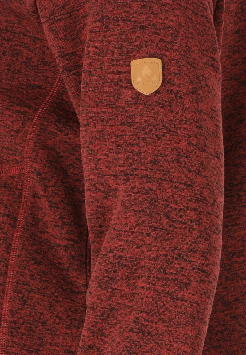 Whistler Samani Melange Jacket Γυναικείο Fleece Red Pear - Εικόνα 6