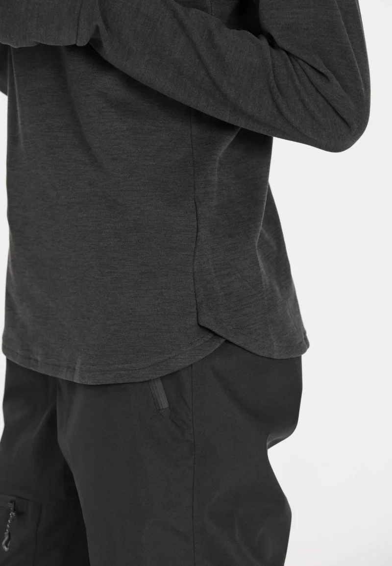 Whistler Kajsa Half Zip Γυναικείο Συνθετικό Fleece Phantom - Εικόνα 5