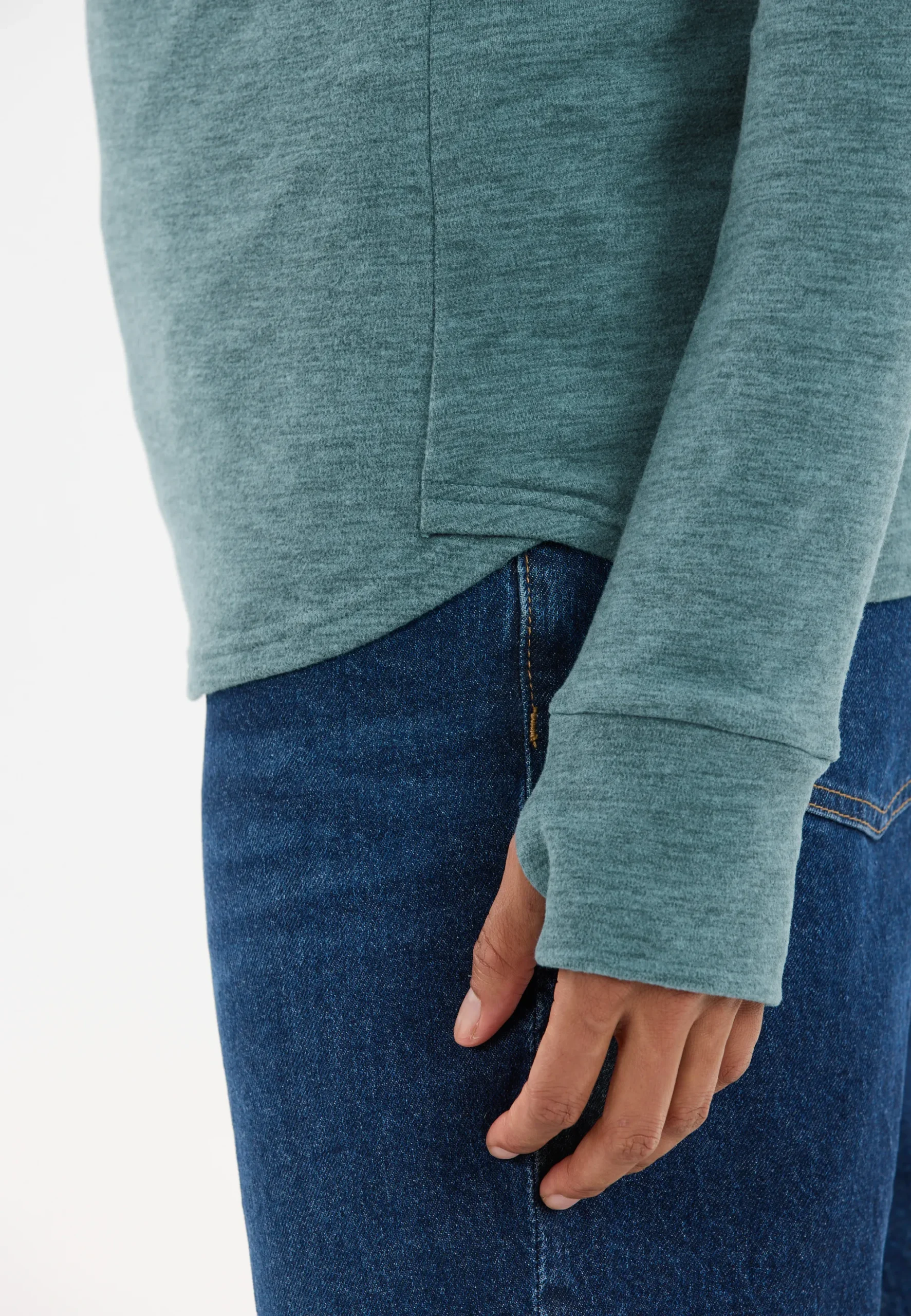 Whistler Kajsa Half Zip Γυναικείο Συνθετικό Fleece Storm Blue - Εικόνα 5