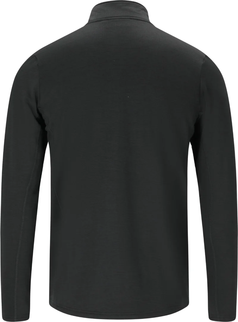 Whistler Kalle Waffle Full Zip Ανδρικό Fleece Black - Image 2