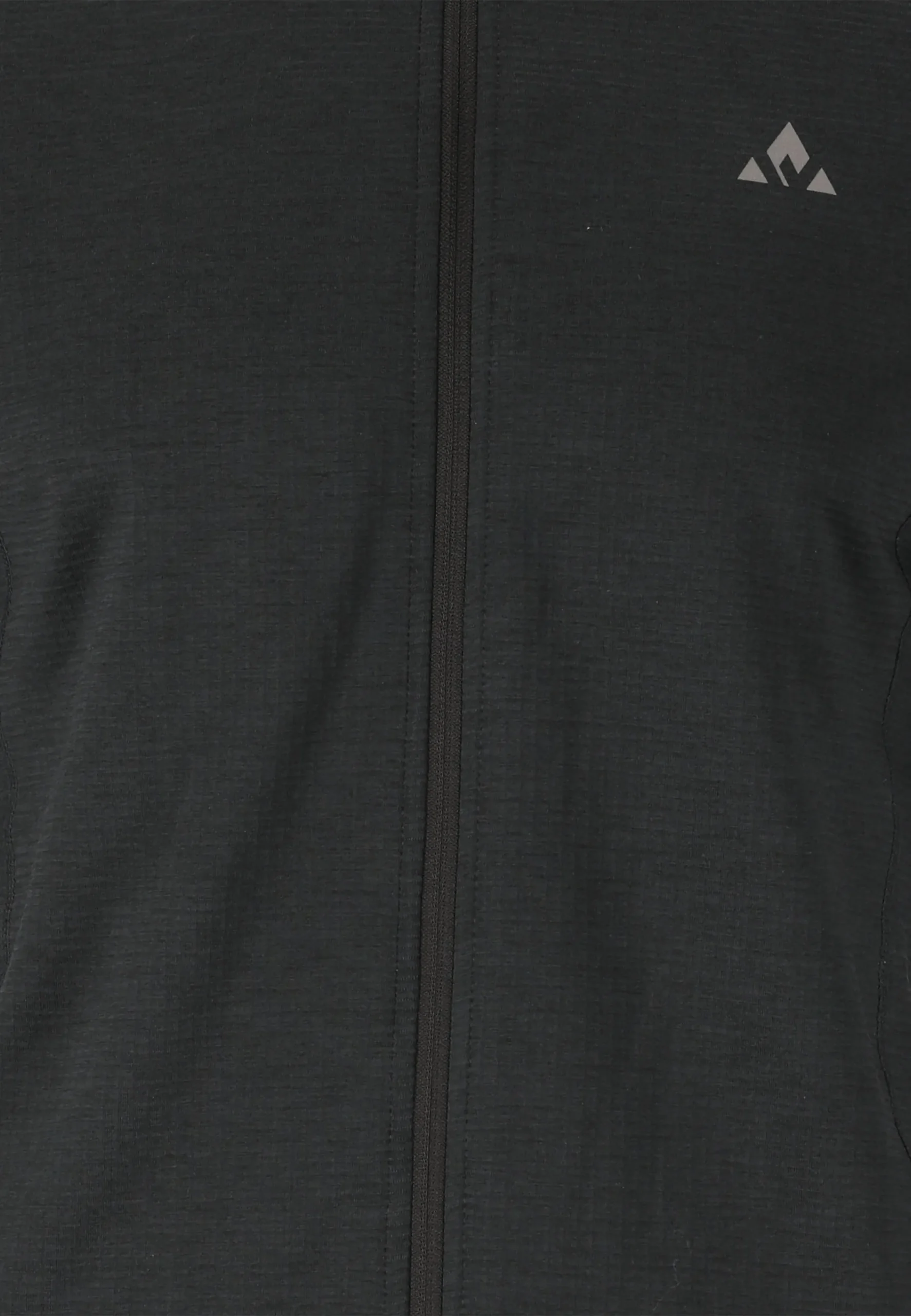 Whistler Kalle Waffle Full Zip Ανδρικό Fleece Black - Εικόνα 3