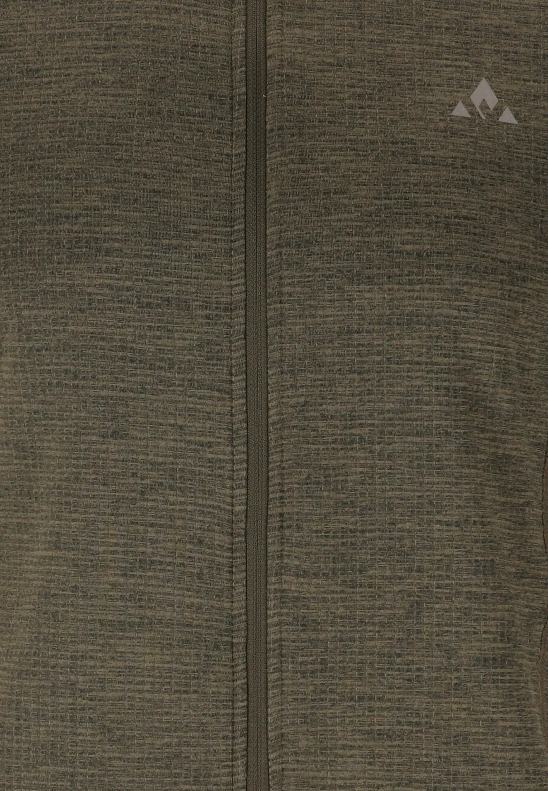 Whistler Kalle Waffle Full Zip Ανδρικό Fleece Black Ink - Εικόνα 3