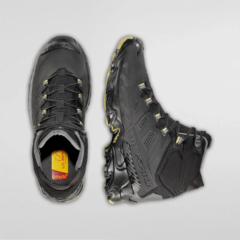 La Sportiva Ultra Raptor II Mid Leather Wide GTX Black/Cedar Αδιάβροχα Μποτάκια Πεζοπορίας - Εικόνα 4