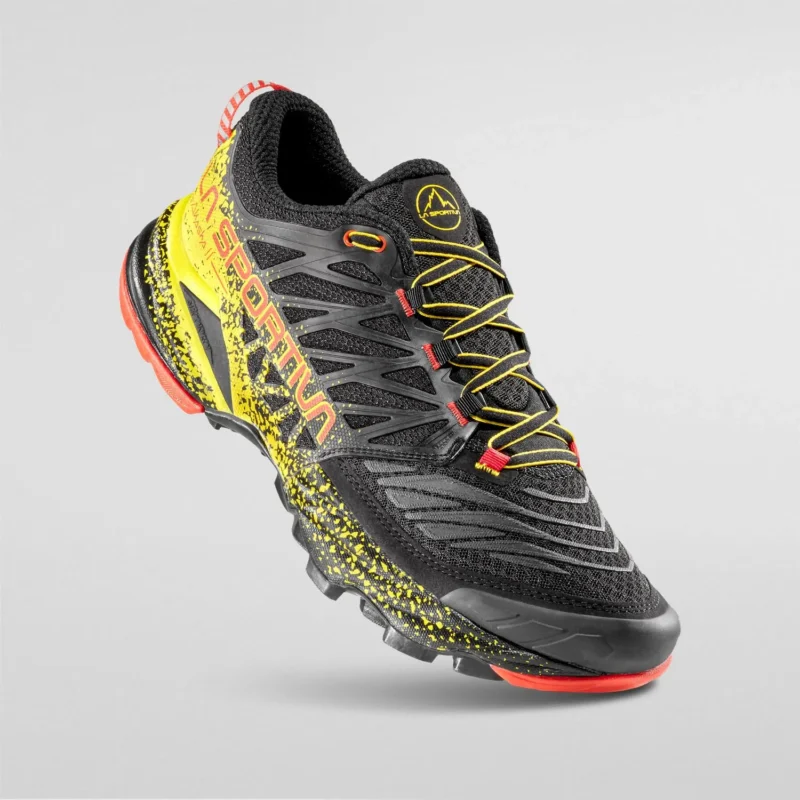 La Sportiva Akasha II Trail Running Παπούτσια Τρεξίματος Βουνού Black/Yellow - Εικόνα 5