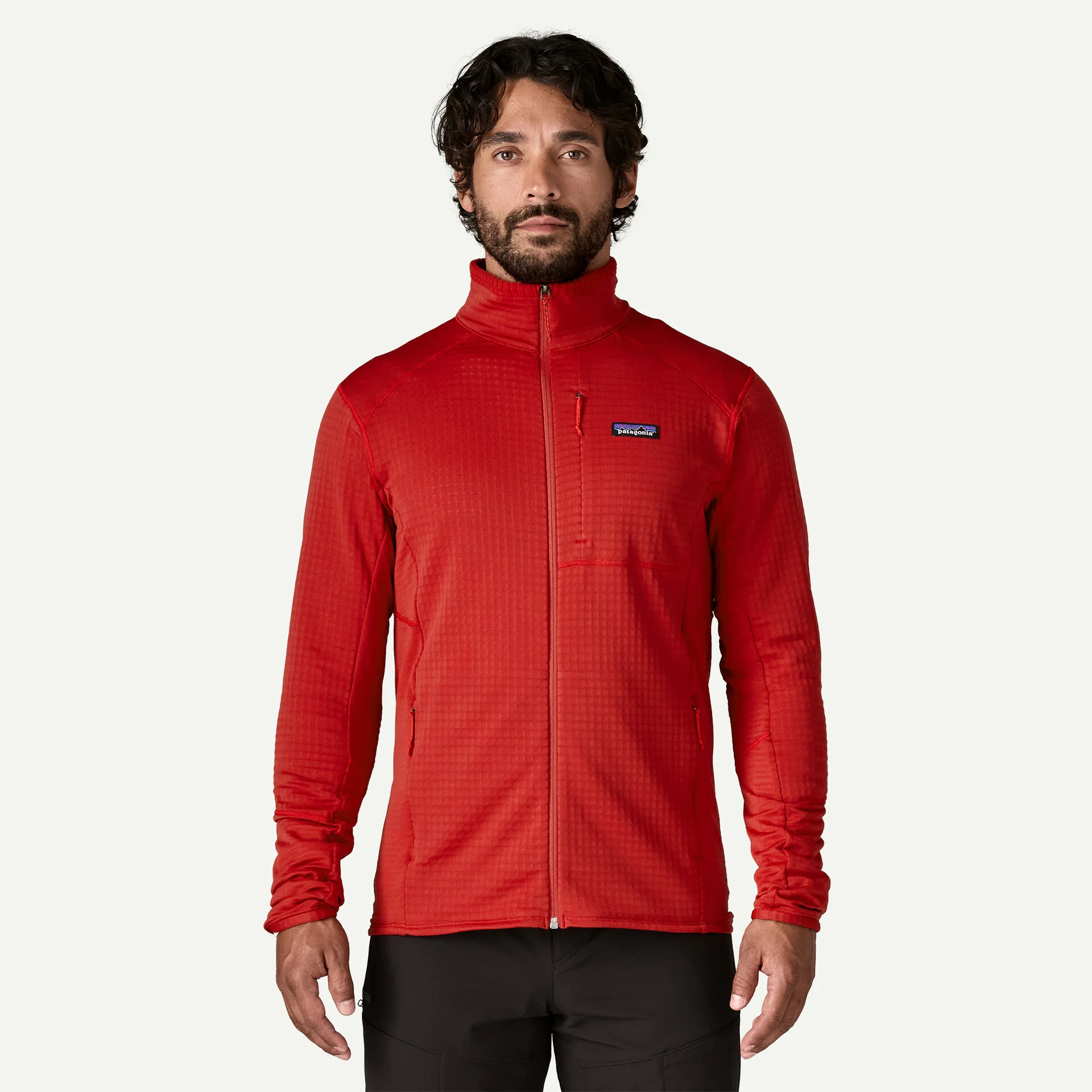 Patagonia R1 Fleece Ανδρικό Τεχνικό Συνθετικό Jacket - Εικόνα 2