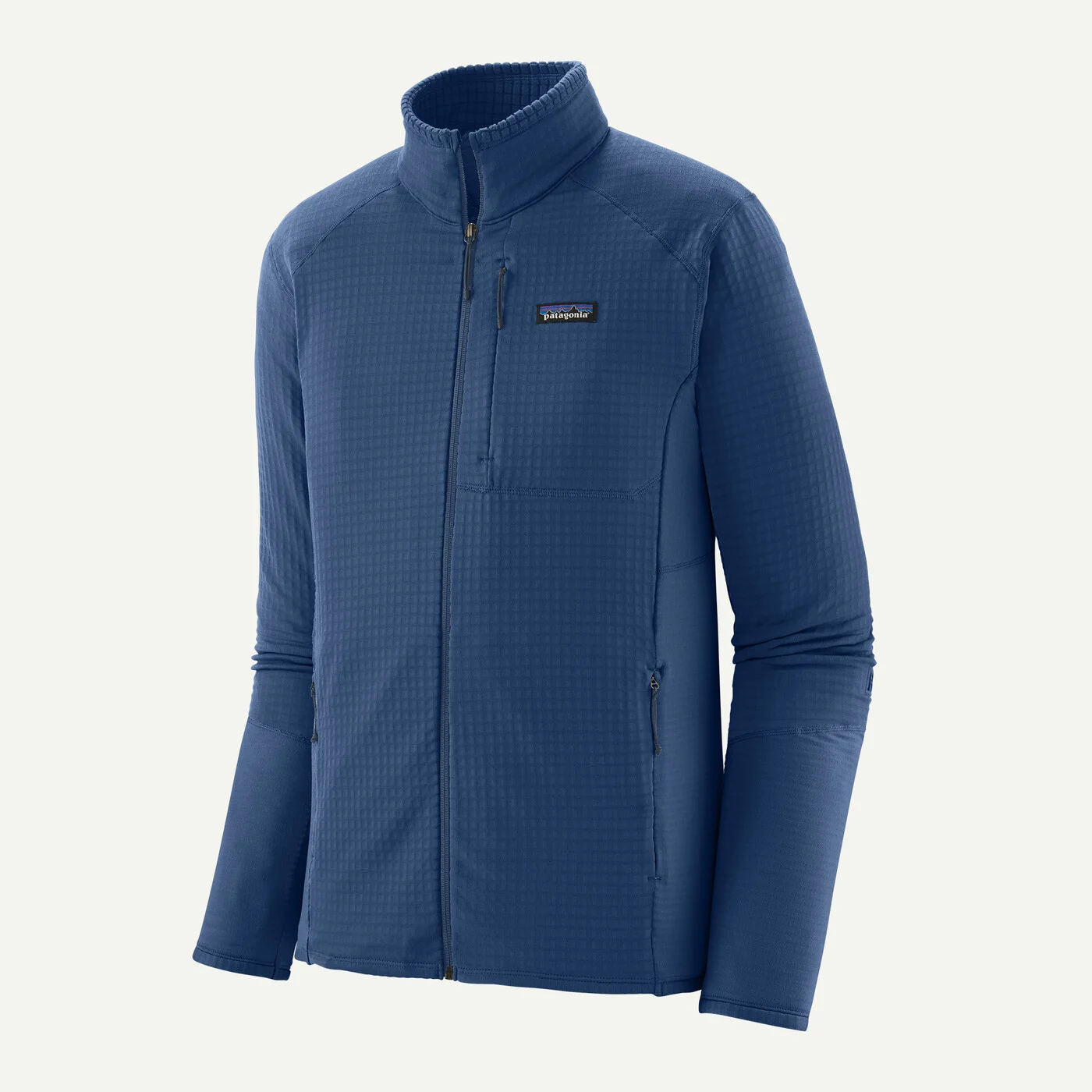 Patagonia R1 Fleece Ανδρικό Τεχνικό Συνθετικό Jacket Clement Blue
