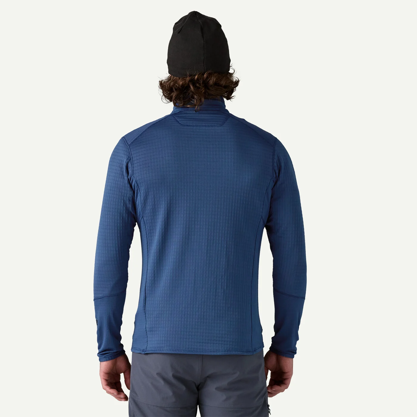 Patagonia R1 Fleece Ανδρικό Τεχνικό Συνθετικό Jacket Clement Blue - Εικόνα 3