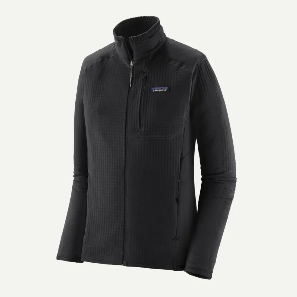 Patagonia R1 Fleece Γυναικείο Τεχνικό Συνθετικό Jacket Black
