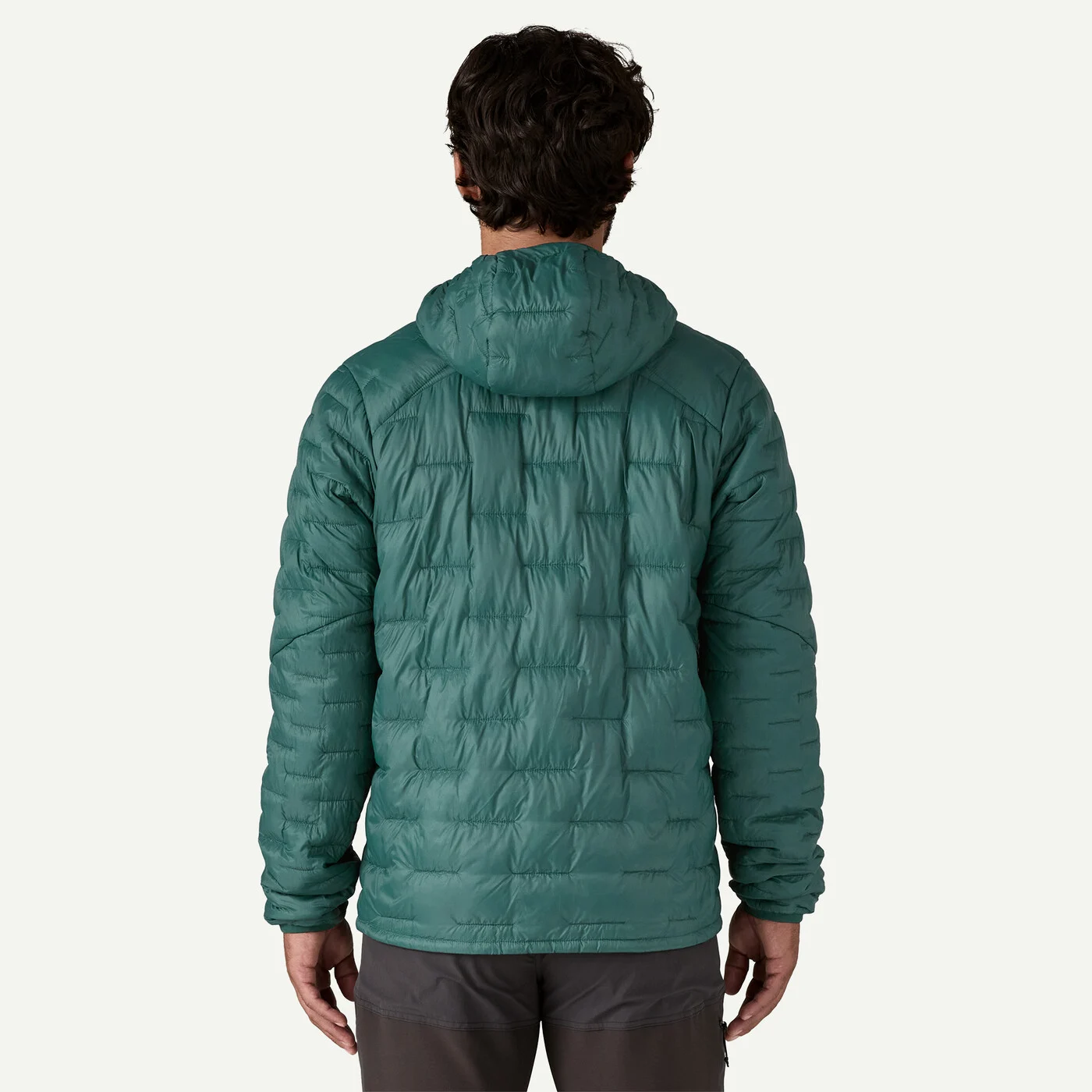 Patagonia Micro Puff Hoody Αντρικό Συνθετικό Μπουφάν Cascade Green - Image 3