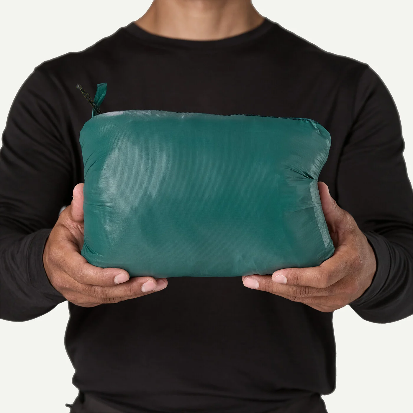 Patagonia Micro Puff Hoody Αντρικό Συνθετικό Μπουφάν Black - Image 5